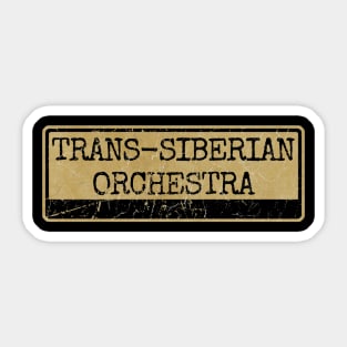 TRANS-SIBERIAN ORCHESTRA Sticker